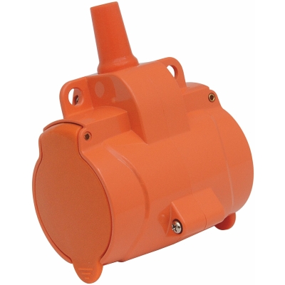 Multiway Connector, 2 Gang, Orange, IP44